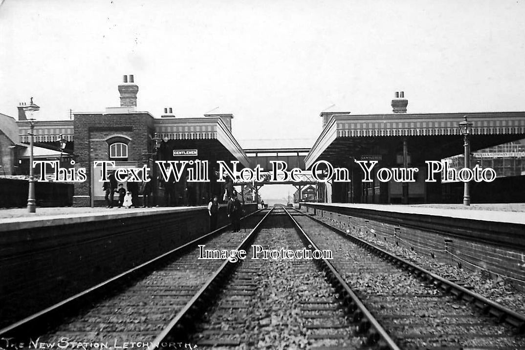 HF 404 - New Railway Station, Letchworth, Hertfordshire c1917