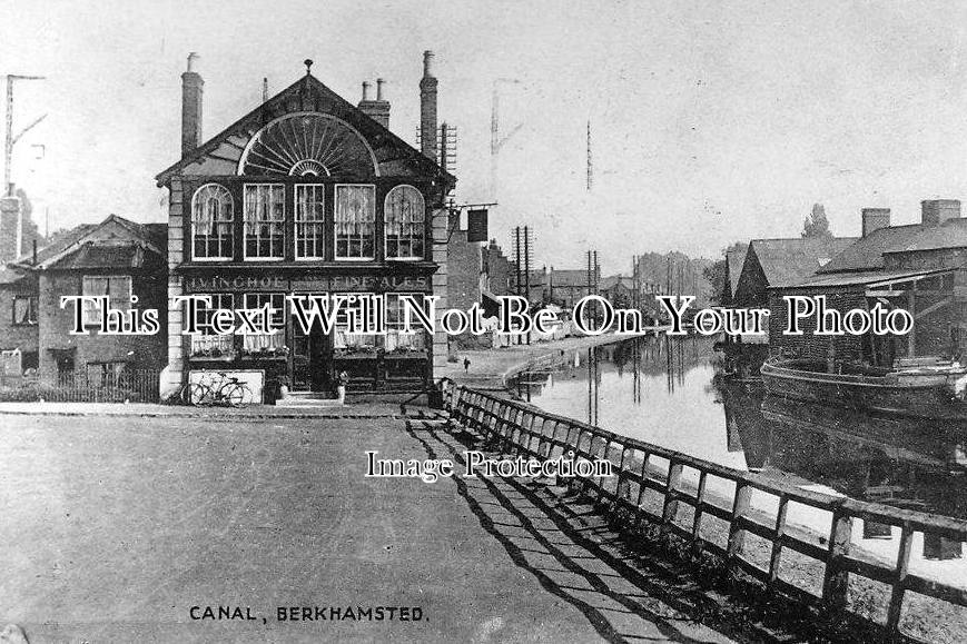 HF 407 - The Canal At Berkhamsted, Hertfordshire c1929