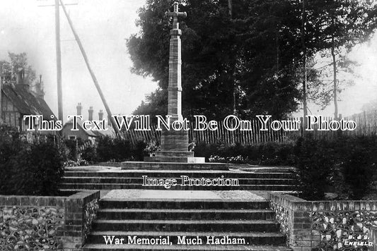 HF 427 - War Memorial, Much Hadham, Hertfordshire