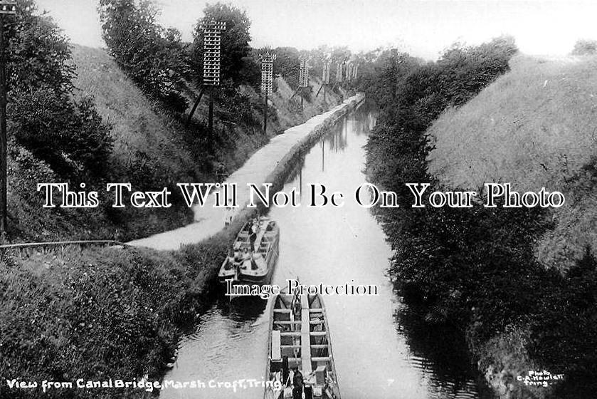 HF 432 - View From Canal Bridge, Marsh Croft, Tring, Hertfordshire