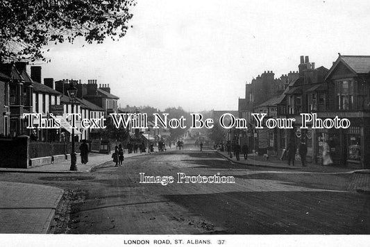 HF 460 - London Road, St Albans, Hertfordshire c1913