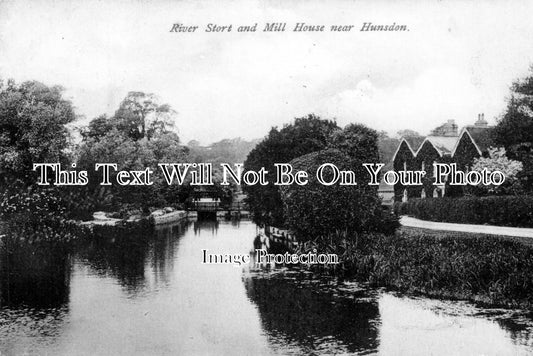 HF 474 - River Stort & Mill House, Hunsdon, Hertfordshire