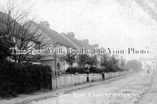 HF 582 - York Road, Croxley Green, Rickmansworth, Hertfordshire c1913