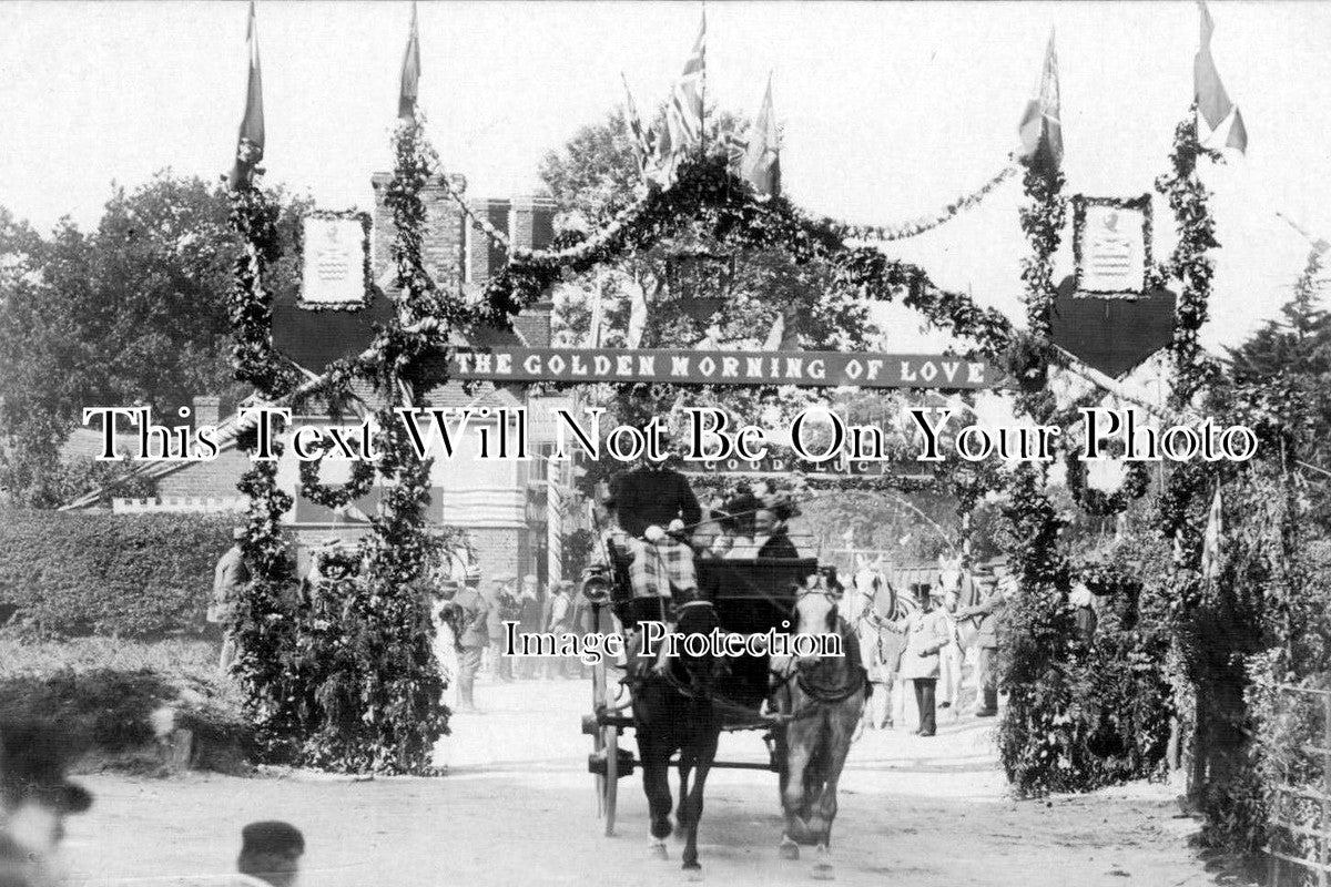 HF 624 - Celebrations At Baldock, Hertfordshire c1910