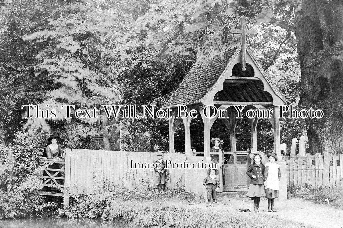 HF 626 - Walkern Lychgate, Hertfordshire c1904