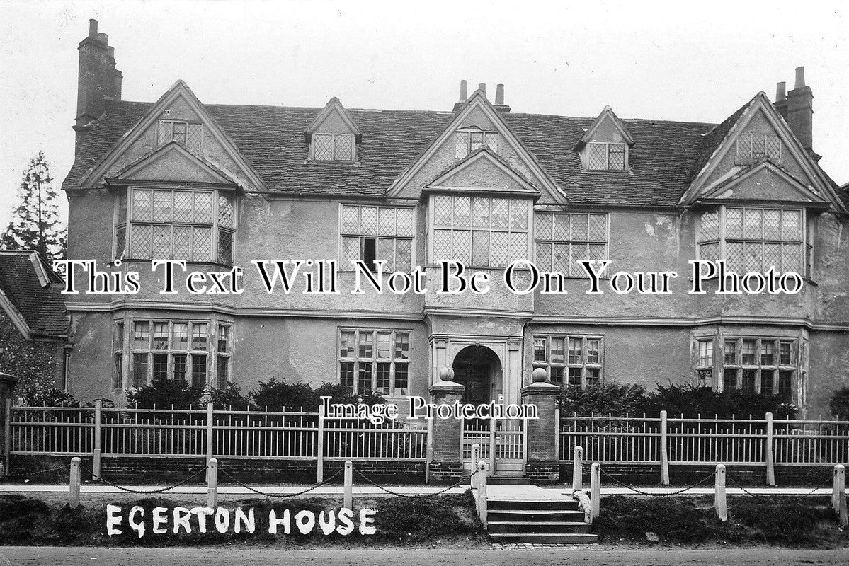 HF 658 - Egerton House, Berkhampstead, Hertfordshire c1906