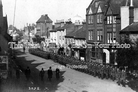 HF 75 - Church Parade, High Street, Berkhamsted, Hertfordshire 1917