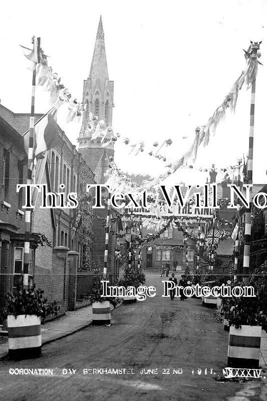 HF 770 - Coronation Day, Berkhamsted, Hertfordshire 1911