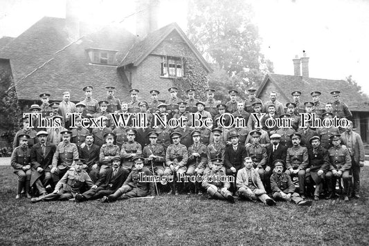 HF 784 - Keepers Lodge, Hatfield Park, Polish POW, Hertfordshire WW1