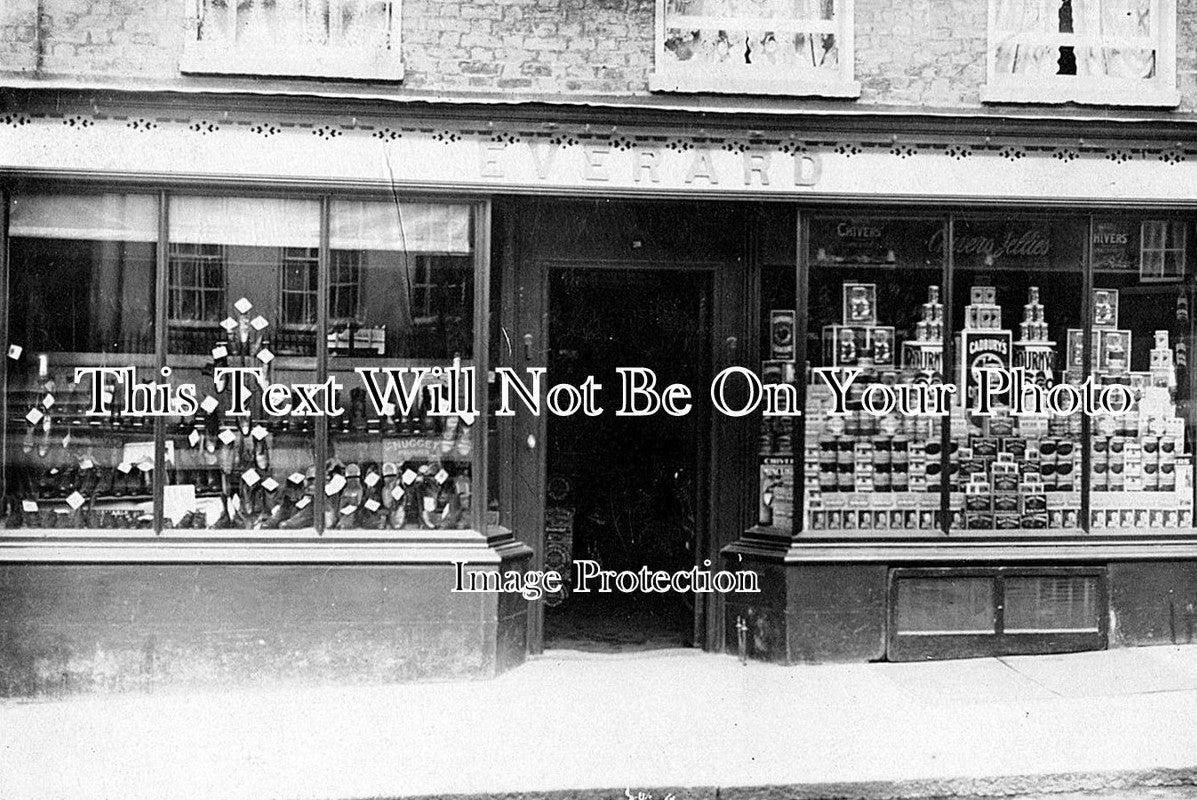 HF 793 - Everard Shop Front, Bishops Stortford, Hertfordshire c1910