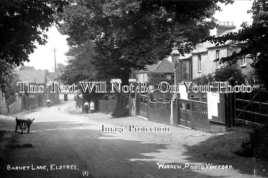 HF 806 - Barnet Lane, Elstree, Hertfordshire c1910