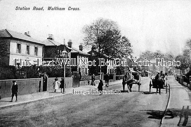 HF 84 - Station Road, Waltham Cross, Hertfordshire c1908