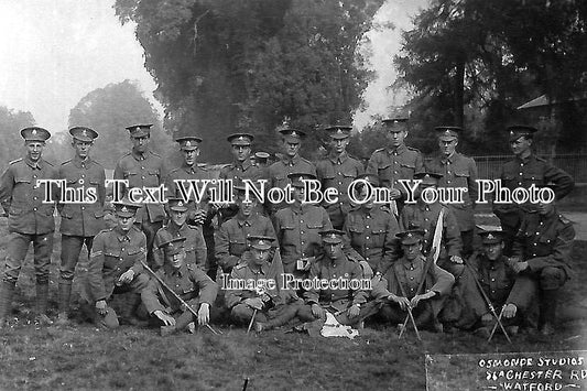 HF 9 - Croxley Green Military Group, Hertfordshire WW1