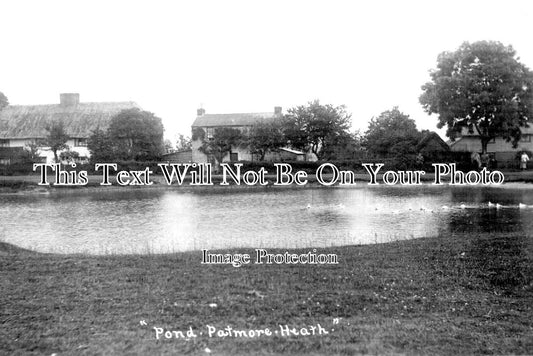 HF 930 - Pond At Patmore Heath, Hertfordshire