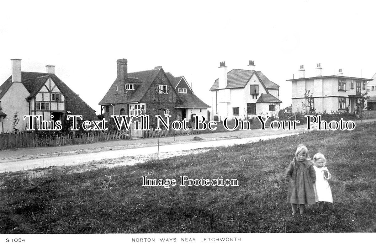 HF 941 - Norton Ways Near Letchworth, Hertfordshire c1907