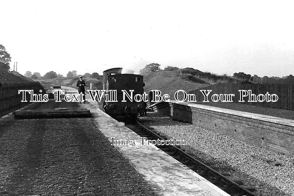 HF 995 - Stapleford Railway Station, Hertfordshire c1916