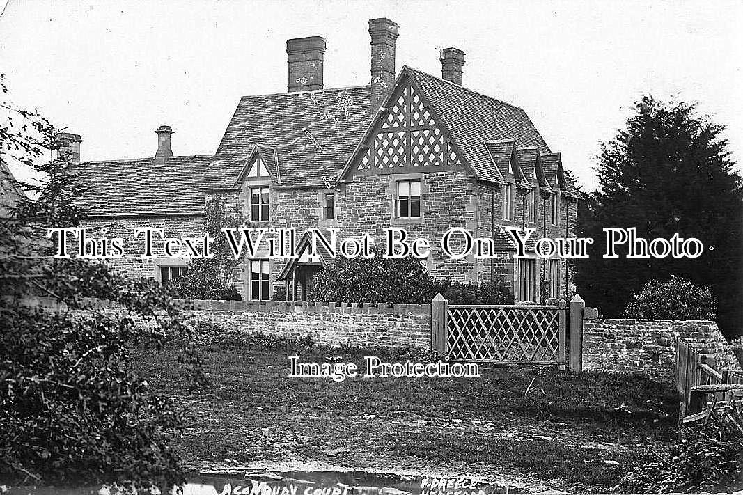 HR 1 - Sconbury Court, Herefordshire c1908