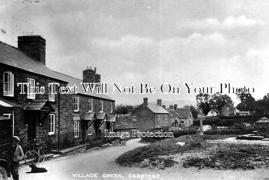 HR 119 - Village Green, Dorstone, Herefordshire c1930