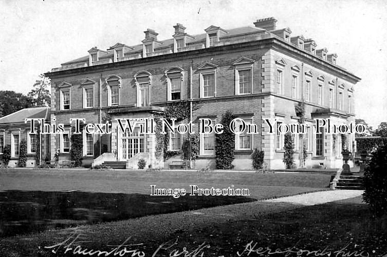 HR 18 - Staunton Park Country House, Pembridge, Herefordshire c1924