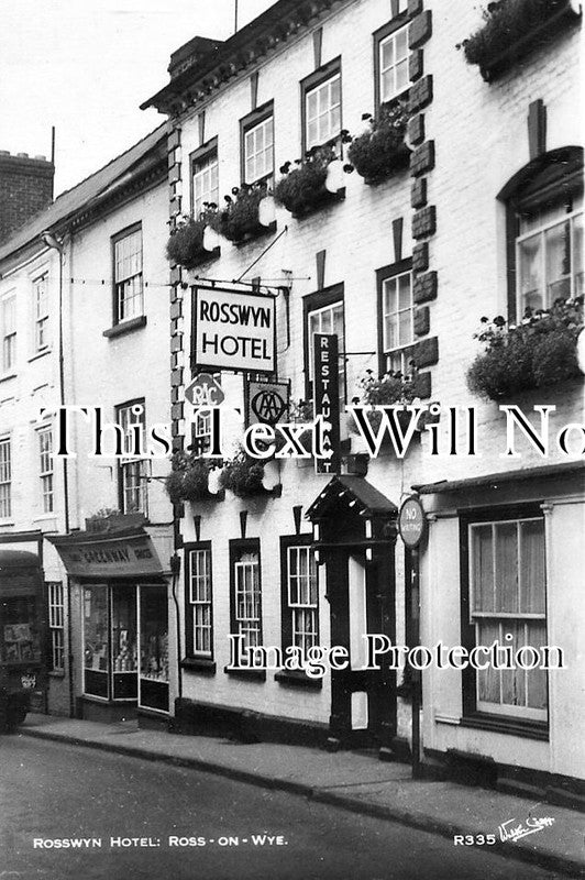 HR 19 - Rosswyn Hotel, Ross On Wye, Herefordshire