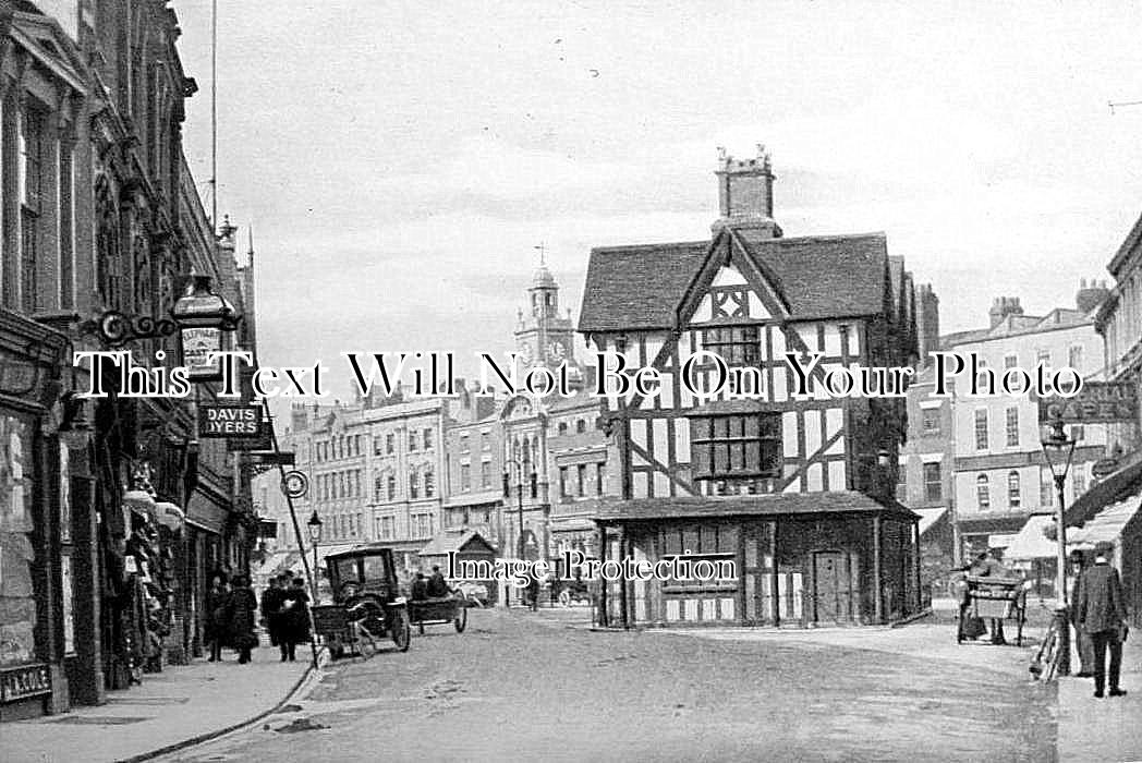 HR 24 - St Peter Street & High Town, Hereford, Herefordshire