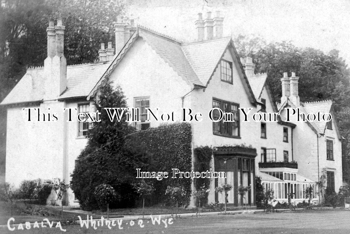 HR 243 - Cabalva House, Whitney On Wye, Herefordshire c1920