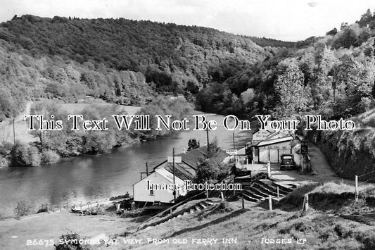 HR 251 - View From Old Ferry Inn, Symonds Yat, Herefordshire