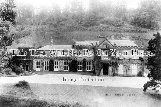 HR 259 - Bishopwood House, Ross, Herefordshire c1905