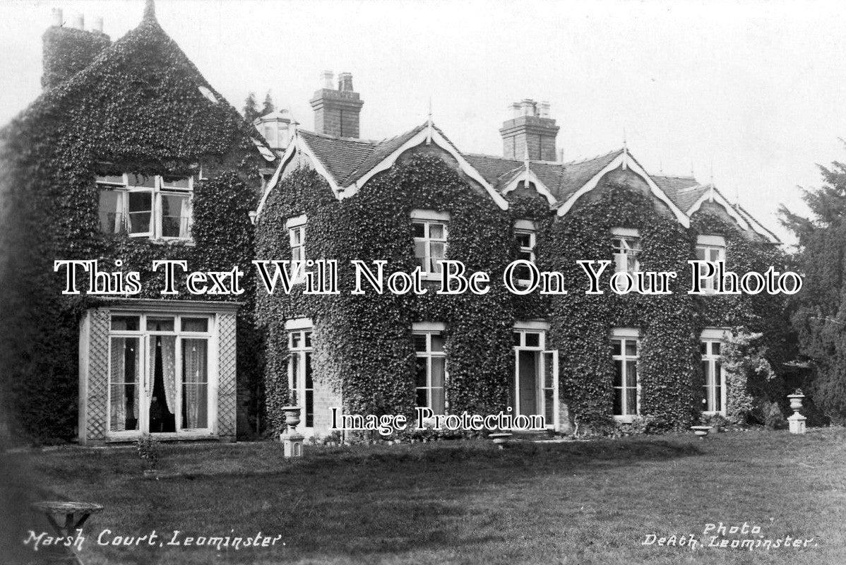 HR 260 - Marsh Court, Leominster, Herefordshire c1920
