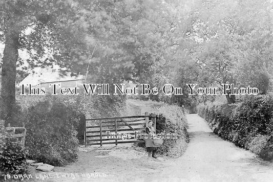 HR 274 - Dark Lane, Ewyas Harold, Herefordshire c1906