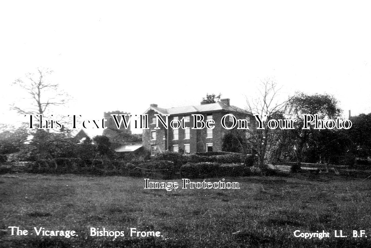 HR 311 - The Vicarage, Bishops Frome, Herefordshire