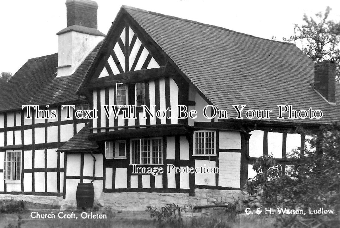 HR 343 - Church Croft, Orleton, Herefordshire c1924