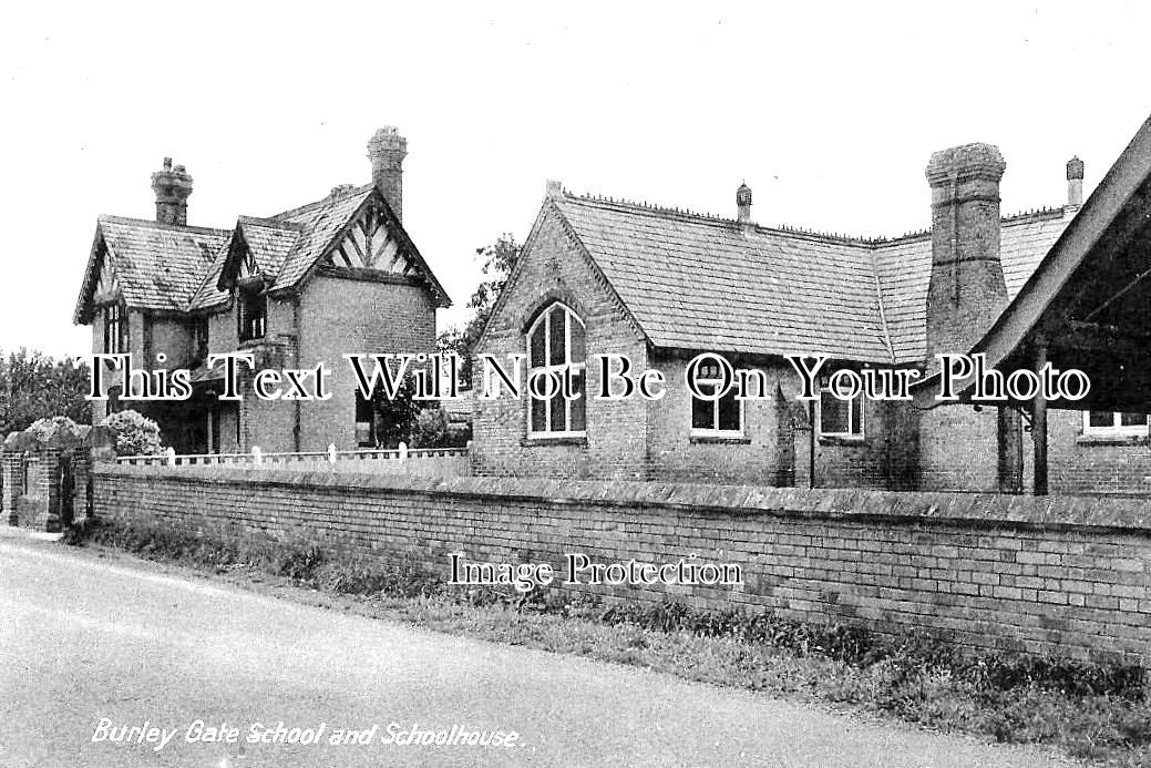 HR 359 - Burley Gate School & School House, Herefordshire c1920