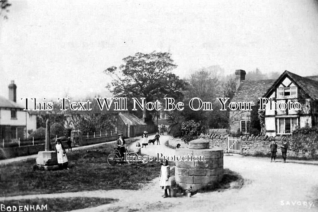 HR 36 - Bodenham Village, Herefordshire c1908