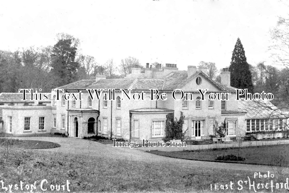 HR 378 - Lyston Court, Herefordshire c1908