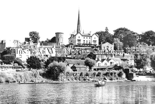 HR 381 - Ross On Wye From The River, Herefordshire