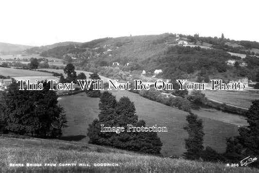 HR 429 - Kerne Bridge From Coppitt Hill, Goodrich, Herefordshire