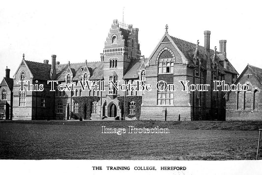 HR 436 - The Training College, Hereford, Herefordshire c1910