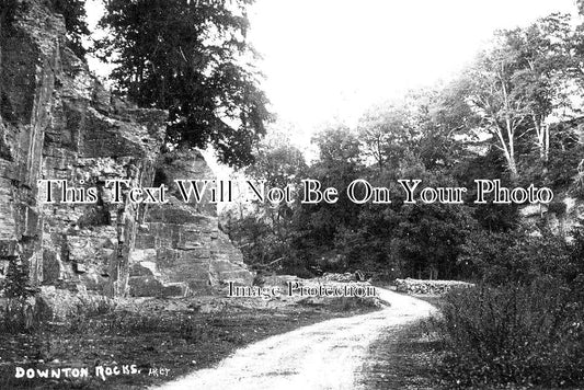 HR 454 - Downton Rocks, Herefordshire