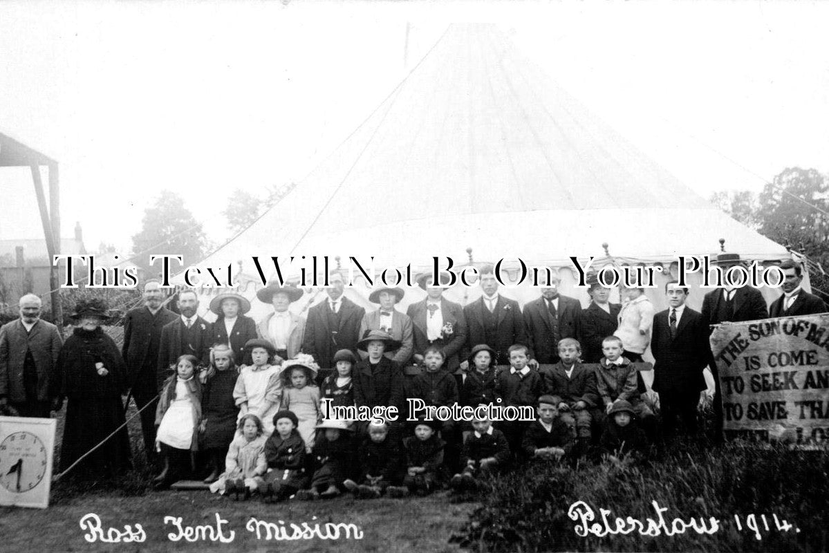 HR 457 - Ross Tent Mission, Peterstow, Herefordshire c1914