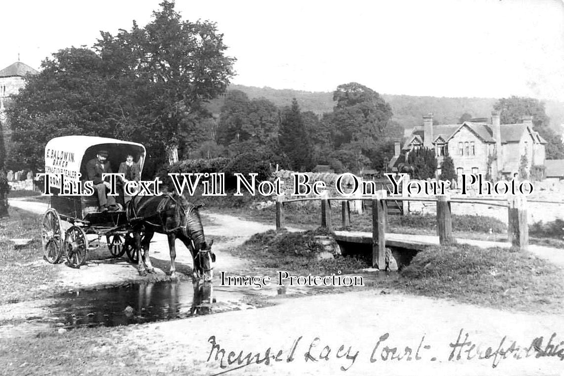 HR 458 - Mansel Lacy Court, Herefordshire c1936