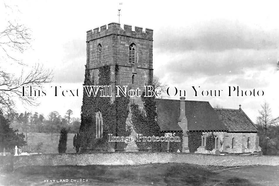 HR 480 - Hentland Church, Herefordshire
