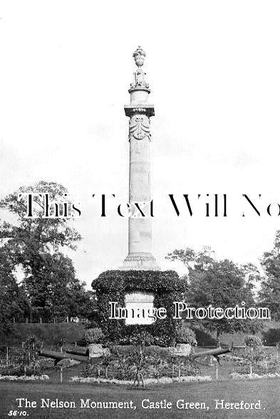 HR 486 - The Nelson Monument, Castle Green, Hereford, Herefordshire