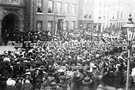 HR 510 - Opening Of New Town Hall, Hereford, Herefordshire 1906