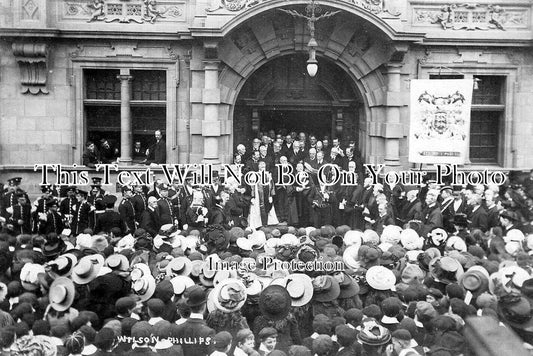 HR 511 - Opening Of The Town Hall, Hereford, Herefordshire 1906
