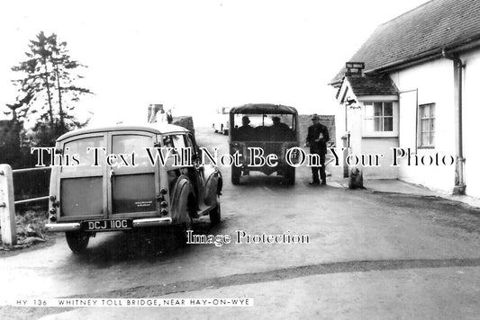 HR 666 - Whitney Toll Bridge Near Hay On Wye, Herefordshire