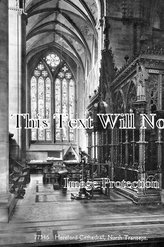 HR 696 - North Transept, Hereford Cathedral, Herefordshire