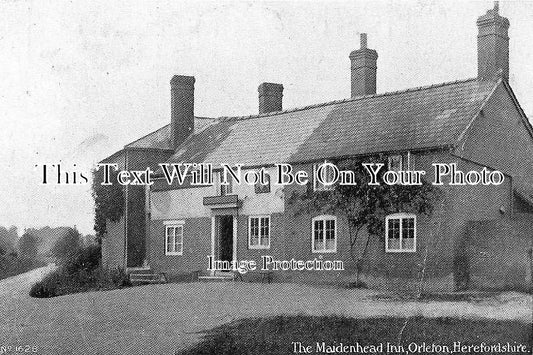 HR 7 - The Maidenhead Inn, Wilding, Herefordshire c1910