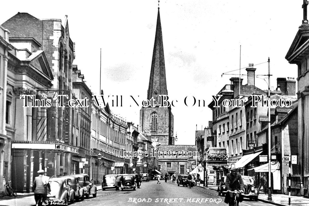 HR 710 - Broad Street, Hereford, Herefordshire c1941