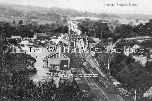 HR 72 - Ledbury Railway Station, Herefordshire c1914